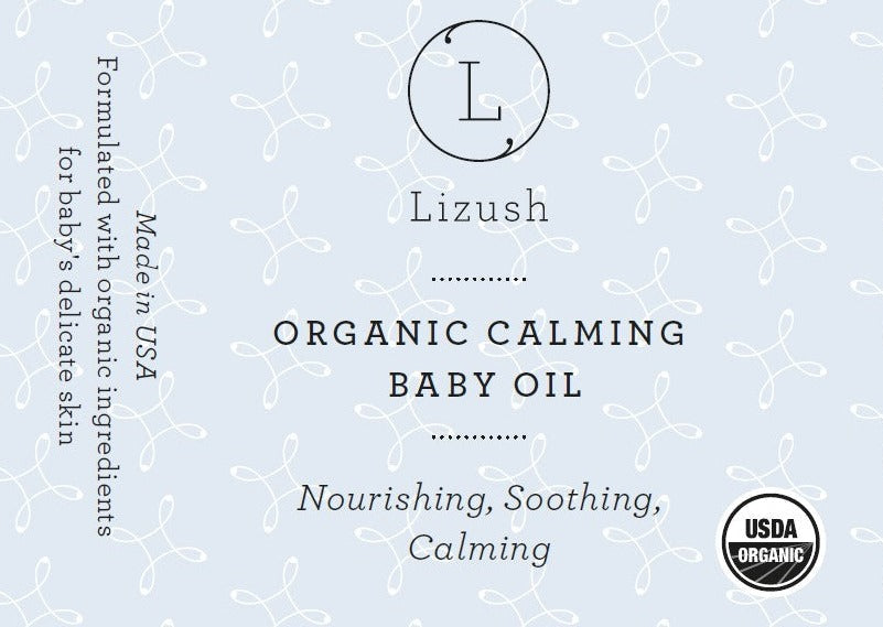 ORGANIC CALMING BABY OIL Nourishing, Soothing, Calming-4
